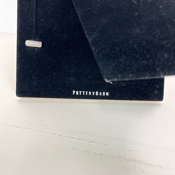 Pottery Barn Silver Plated Frame for 5x7 Photo Beveled Glass - Picture 5 of 8